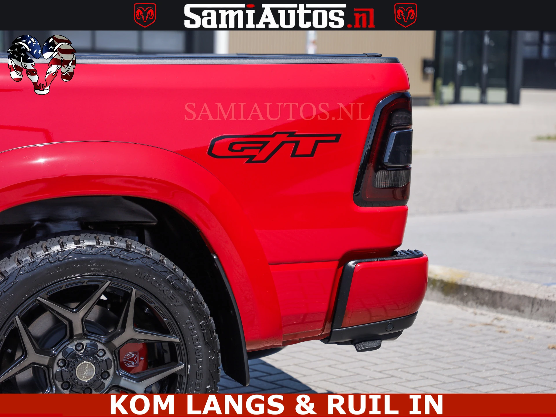 Dodge Ram Pick-Up 2024 - GT TRX PACK | 5.7 V8 HEMI | FLAME RED | HULK PACK | LUCHTVERING | MEGA DIK | DC | afbeelding 35