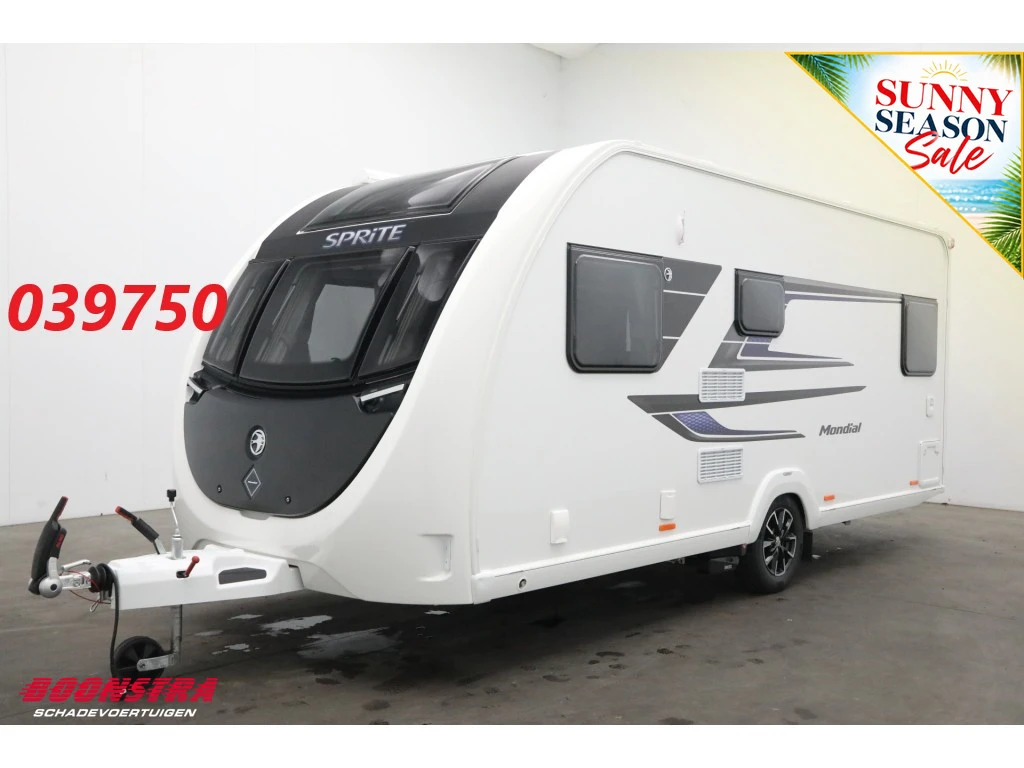 Sprite Mondial 470 SE 2026 - Mover Luifel Frans Bed BY 2026 afbeelding 1
