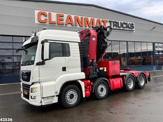 MAN TGS 2017 - 35.500 8x4 HMF 95 Tonmeter laadkraan bj. 2019! image 6