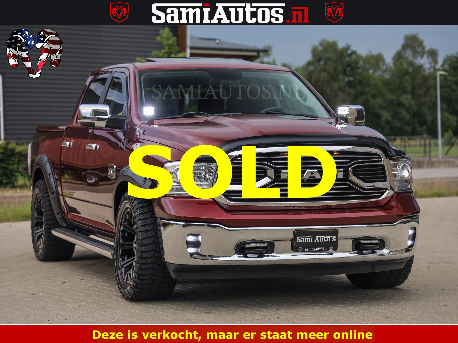 Dodge Ram 1500 2017 - HULK | 5.7 V8 | MARGE BTW VRIJ | LUCHTVERING | LONGHORN | GROOTSCHERM | WIDE BODY | 5 PERSOONS DUBBELE CABINE | obrázek 64