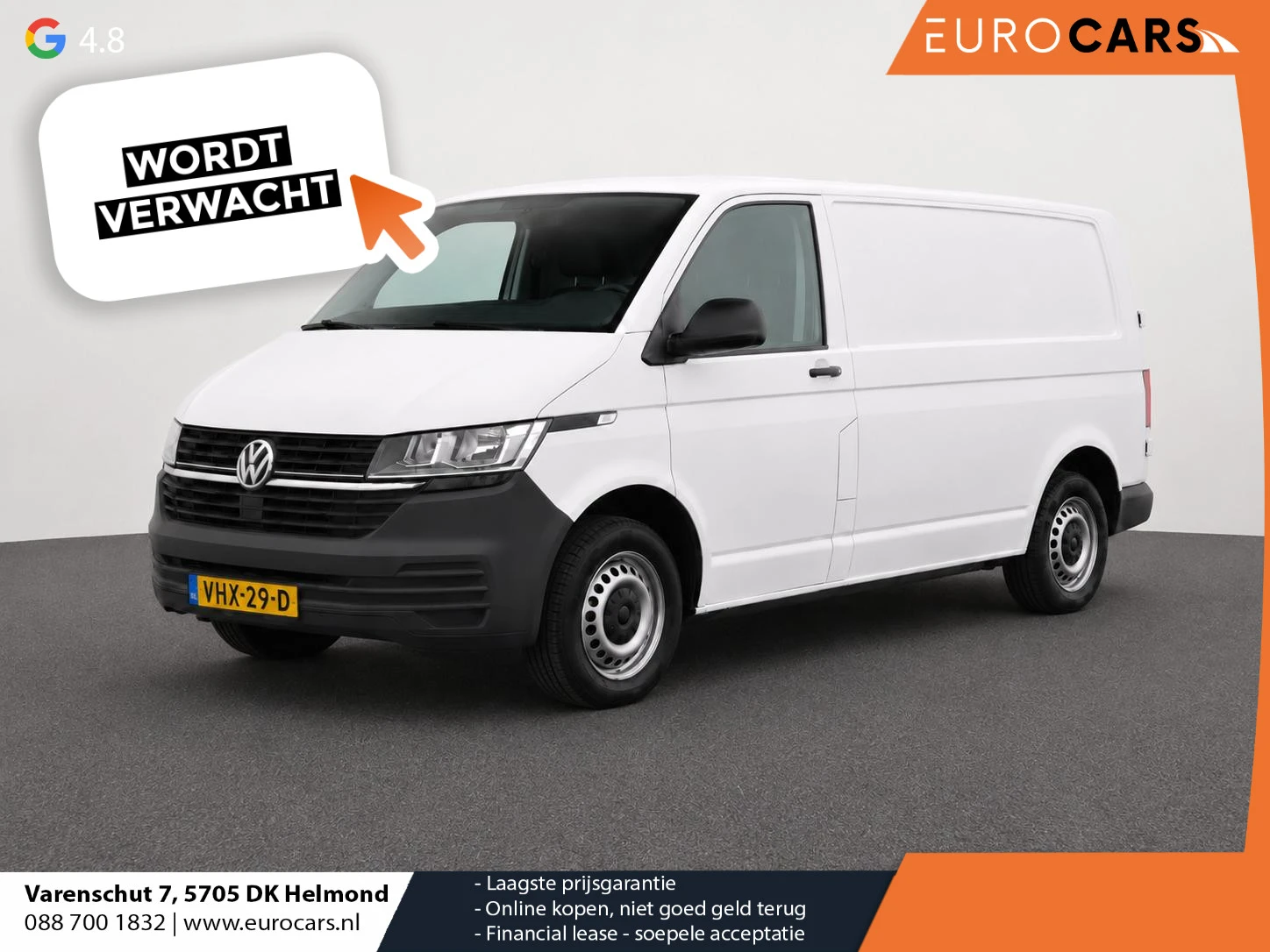 Volkswagen Transporter 2021 - T6.1 2.0 TDI L2H1 afbeelding 1