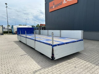Floor N/A 2021 - zeer mooie AXD.330 3-assige aanhanger met alu zijborden, rongpotten, liftas, geschoopeerd, NL-aanhanger obrazek 42