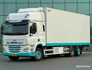 DAF CF 450 SC           HEIWO ISOLATED BOX            875 x 250 x 275 INS.        CARRIER COOLING         340.000 KM         TAIL LIFT           SUPER CONDITION     NEW APK - TUV