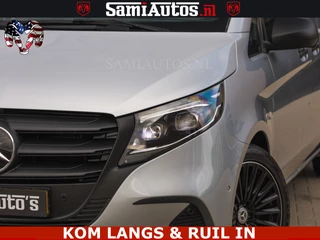 Mercedes-Benz Vito 2024 - 119 CDI L3 XL | NIEUW MODEL | LUCHTVERING | TOP STAAT | 19 INCH WIELEN | COMFORT LEDER STOELEN | LED | 2X SCHUIF | MERCEDES GARANTIE TOT AUG 2028 OF 200000 KM image 34