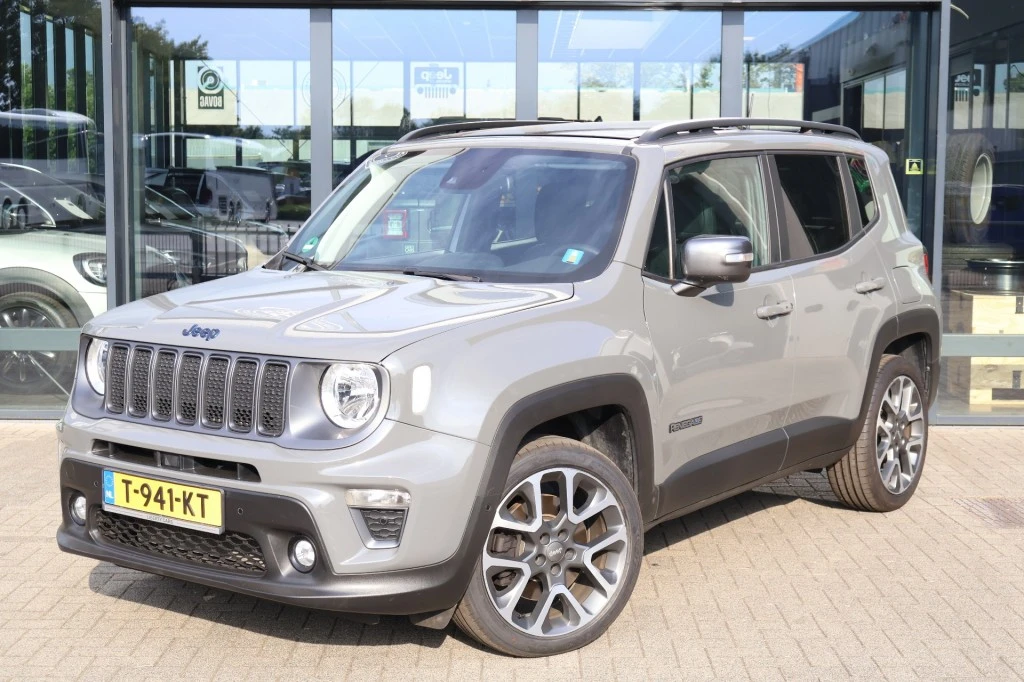 Jeep Renegade 2022 - 4XE 240 HYBRID S / Leder / Panoramadak / 19 inch afbeelding 1