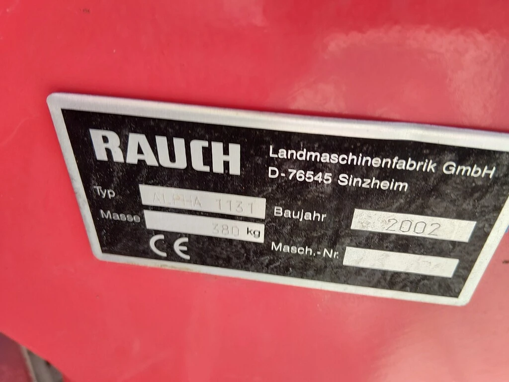 Rauch Alpha 1131 Kunstmeststrooier afbeelding 7