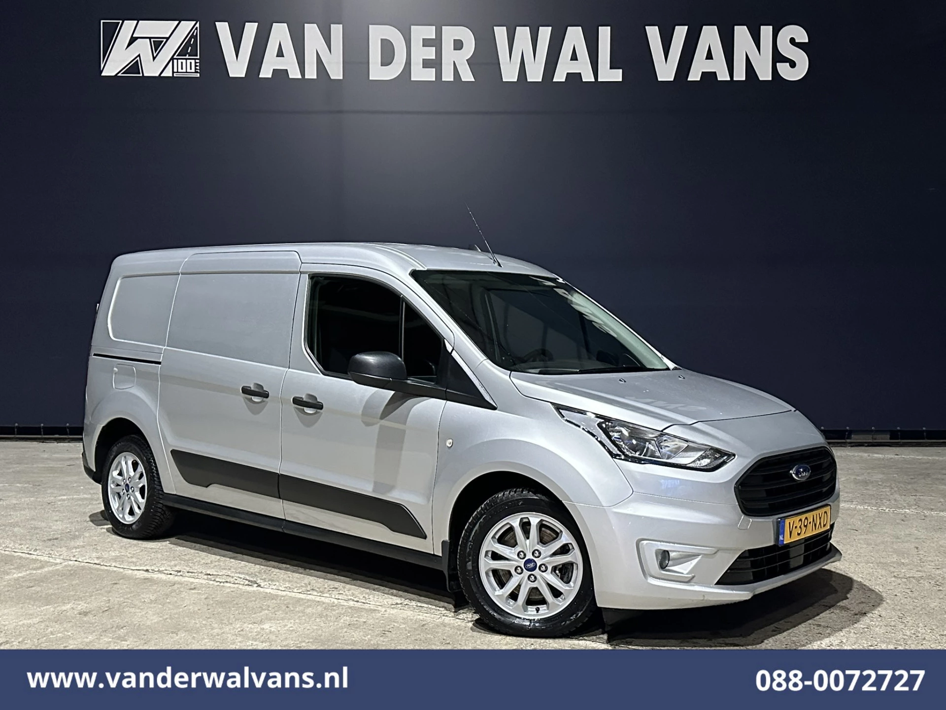 Ford Transit Connect 2021 - 1.5 EcoBlue 100pk L2H1 Euro6 Airco | Camera | Navigatie | Trekhaak | LM velgen image 1