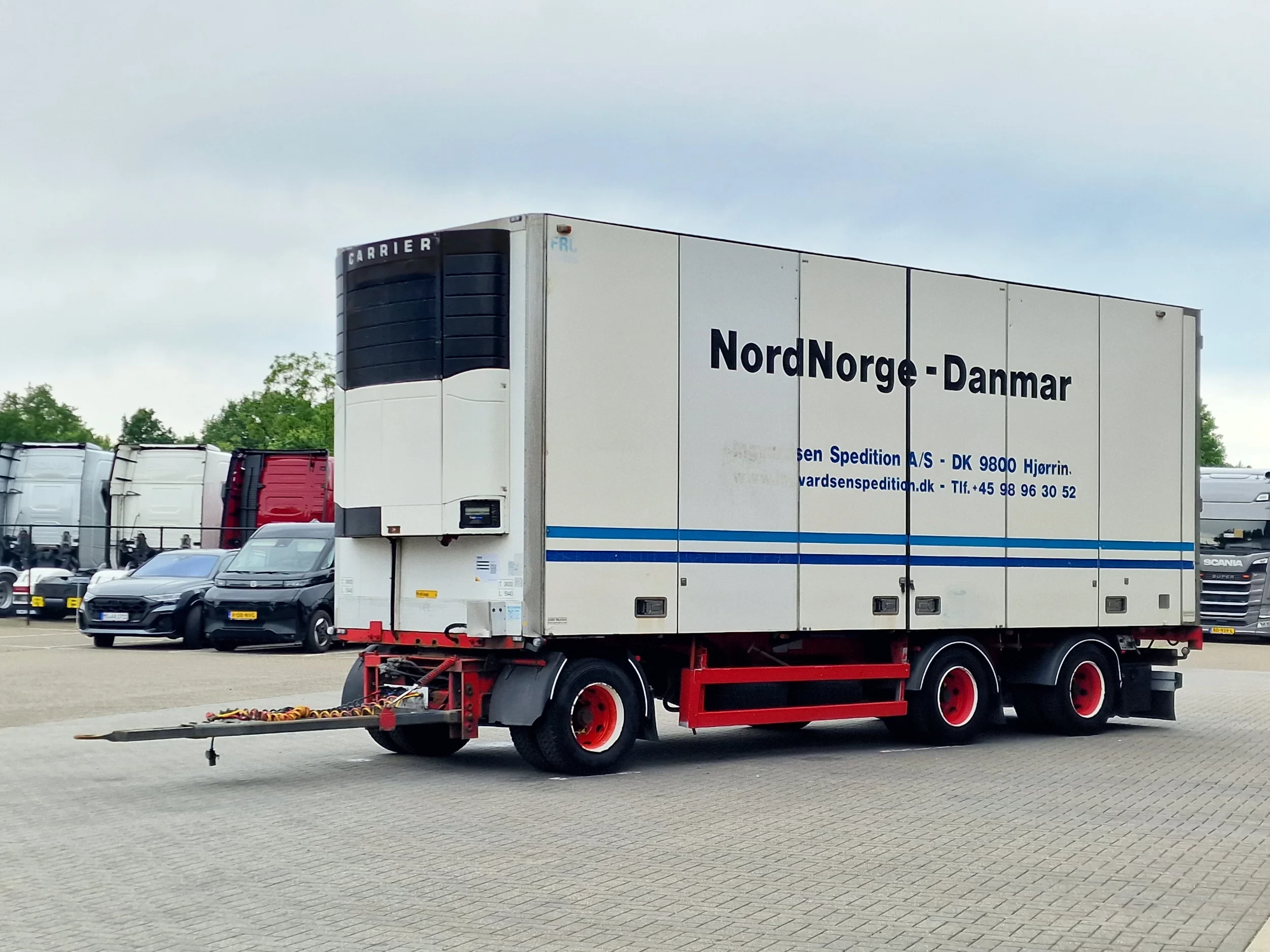 Mercedes-Benz Actros 2019 - 2553 6x2 - Thermoking frigo - Loadlift + Narko trailer 3 axle изображение 34