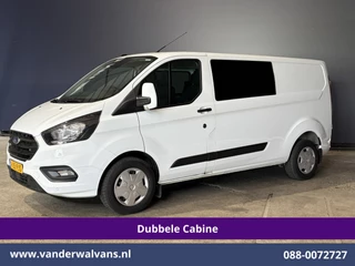 Ford Transit Custom 2023 - 2.0 TDCI 131pk L2H1 Dubbele Cabine Euro6 Airco | 6-Zits | Cruisecontrol | 2550kg Trekhaak afbeelding 7