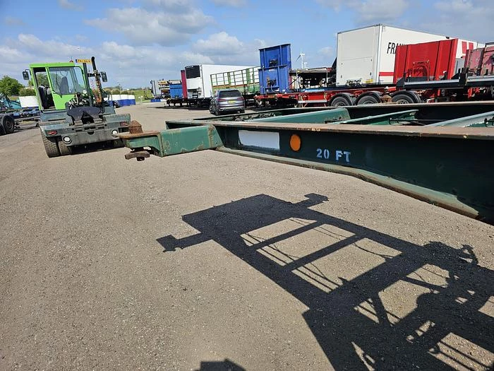 FLANDRIA 2 AXLE 20 FT CHASSIS STEEL SUSPENSION ROR DRUM 1996 image 45
