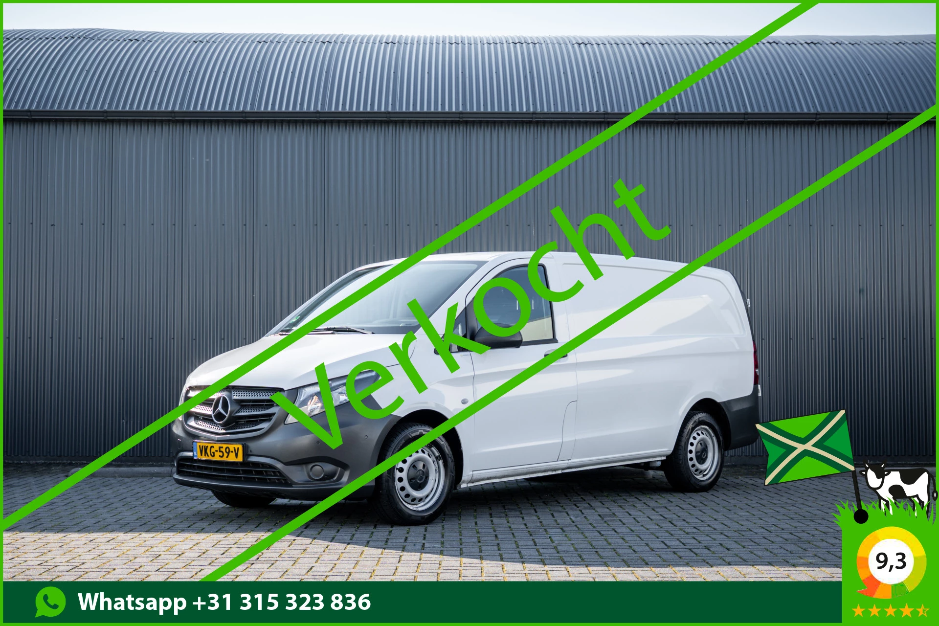 Mercedes-Benz Vito 2021 - 116 CDI L2H1 | 163 PK | Cruise | PDC | Airco | Trekhaak image 1