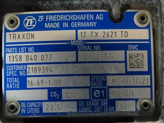 DAF N/A 2020 - ZF12TX 2621 TD IT bild 2
