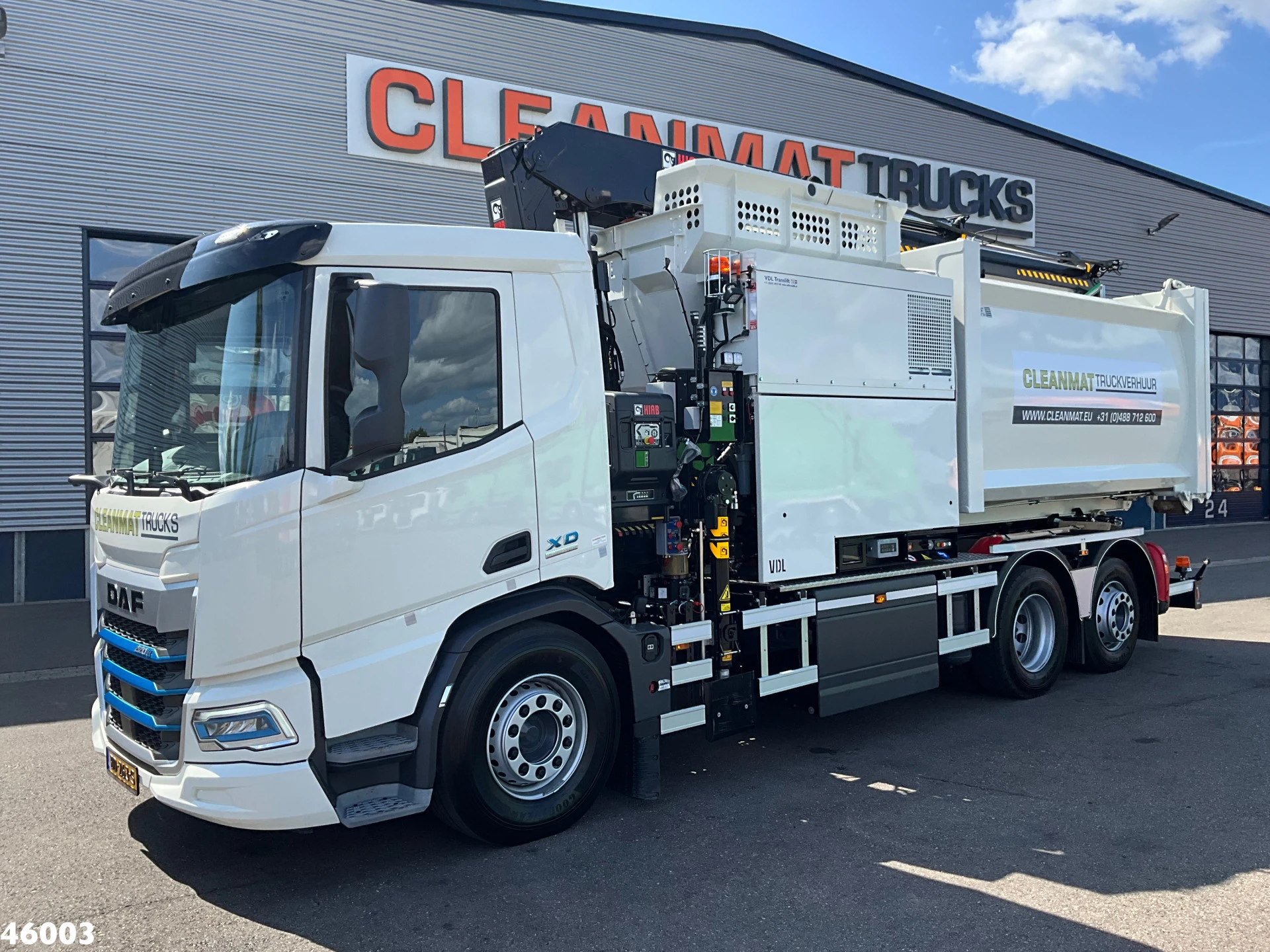 DAF FAG XD 220 Hiab 23 Tonmeter laadkraan FULL ELECTRIC 2026 afbeelding 2