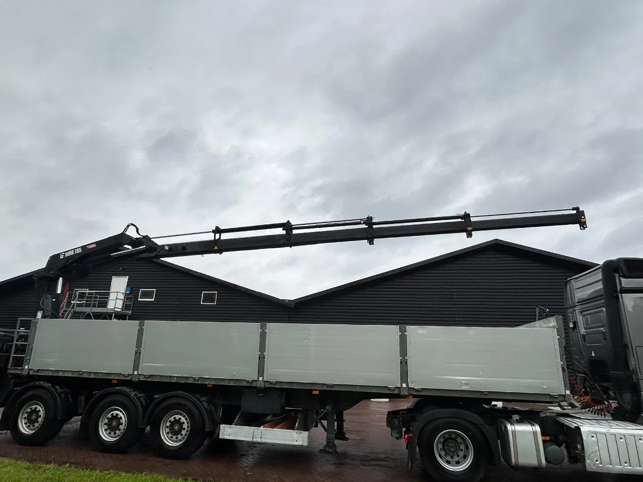 Fruehauf 2005 - oplegger 39 ton HIAB 195-4 afbeelding 9