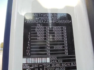 MAN TGX 2016 - 26.480 6X2 XXL obrazek 5