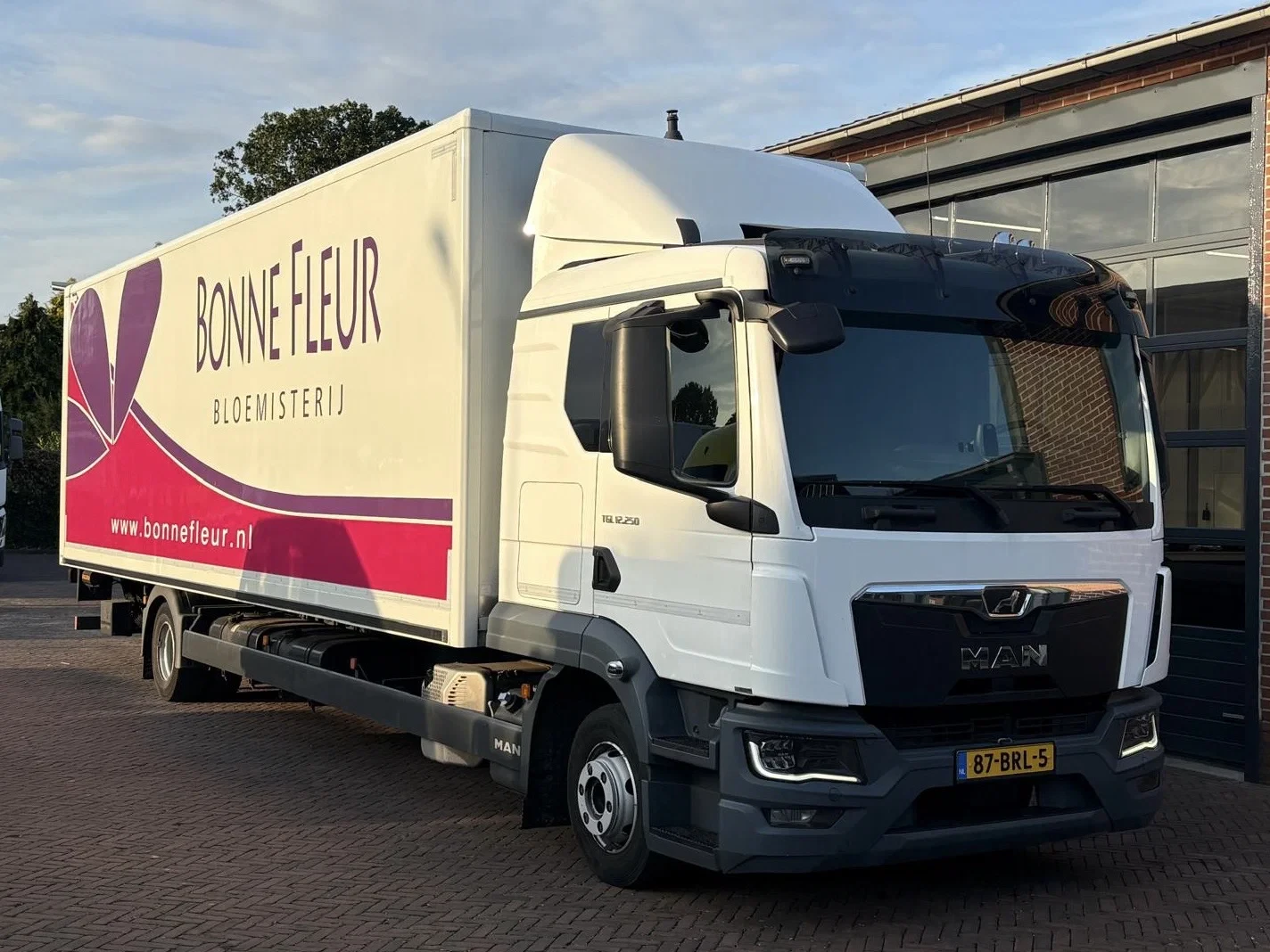 MAN TGL 2021 - 12.250 Flower Truck 850x240 1st Owner Smart Select afbeelding 1