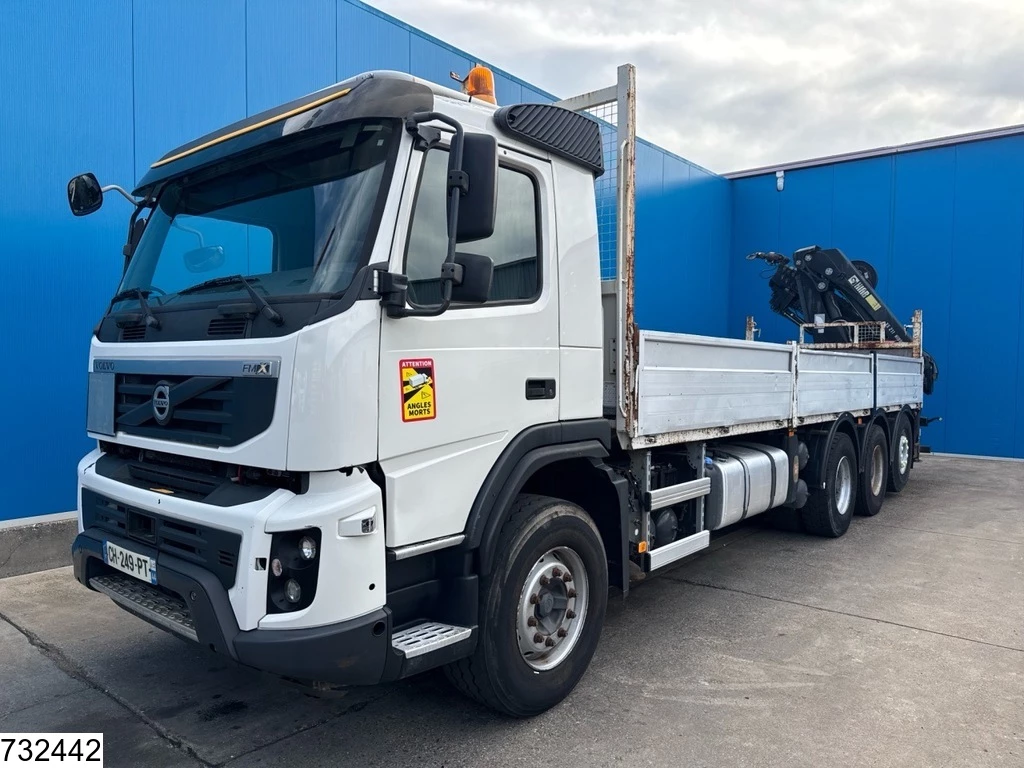 Volvo 2012 - FMX 410 8x4, EURO 5, Retarder, HIAB, Remote image 10