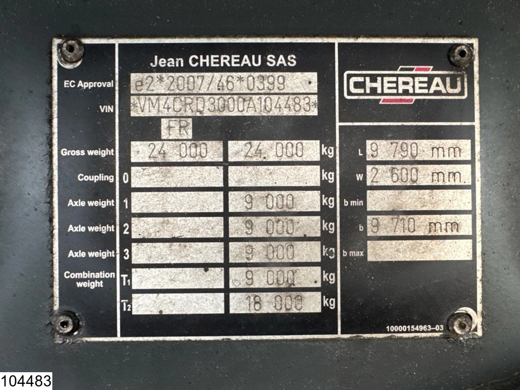 Chereau 2015 - Autonoom Carrier Vector 1350 imagen 4