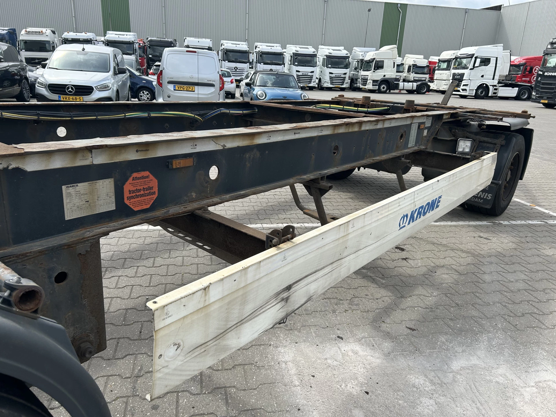 Krone BDF Box Carrier 2013 - / Molen - Schamel Aanhanger obrázek 6