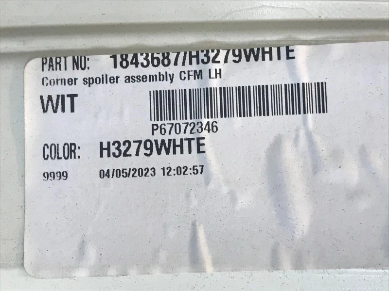 DAF - 1843689-1844275 HOEKSPOILER LINKS imagen 4
