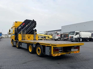 DAF CF 85.460 2009 - 8x2 + Hiab 600E-7 Hipro immagine 7
