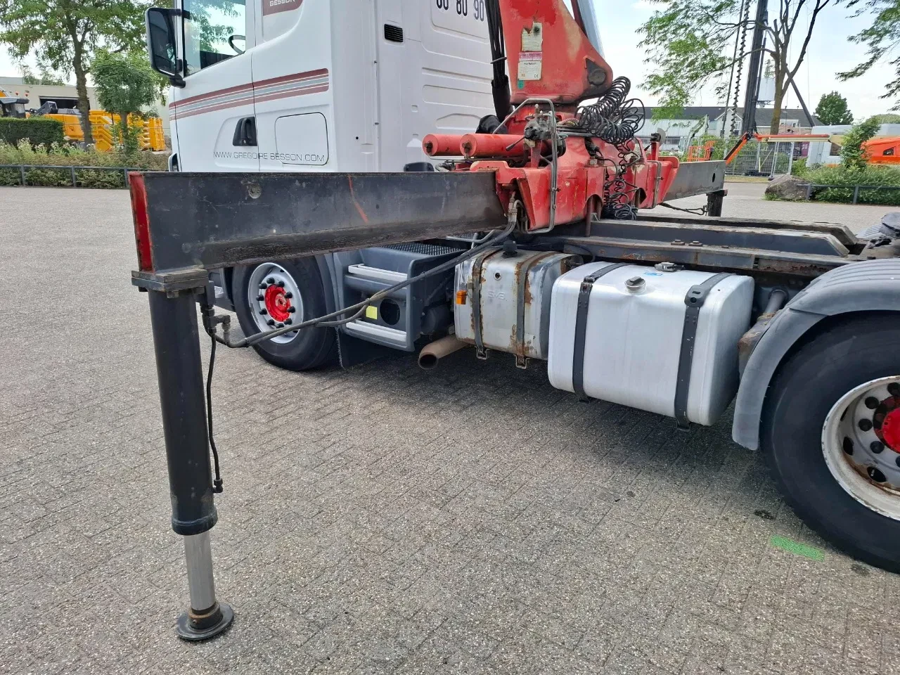 Scania G 2004 - 124G-420 / RETARDER / PALFINGER PK32080 / DOUBLE TANK / AIRCO / GOOD CONDITION / MANUAL / EURO-3 / 2004 immagine 19
