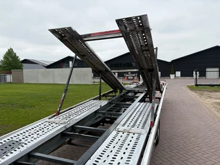 VF minitrailer OP66TP 2000 - Be oplegger ambulance auto transporter met Lier obrazek 8
