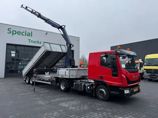 Veldhuizen N/A 2021 - P46-2 Kipper / Machine transporter / Amco Veba V809NG 4S + Iveco Eurocargo 10-220 zdjecie 1
