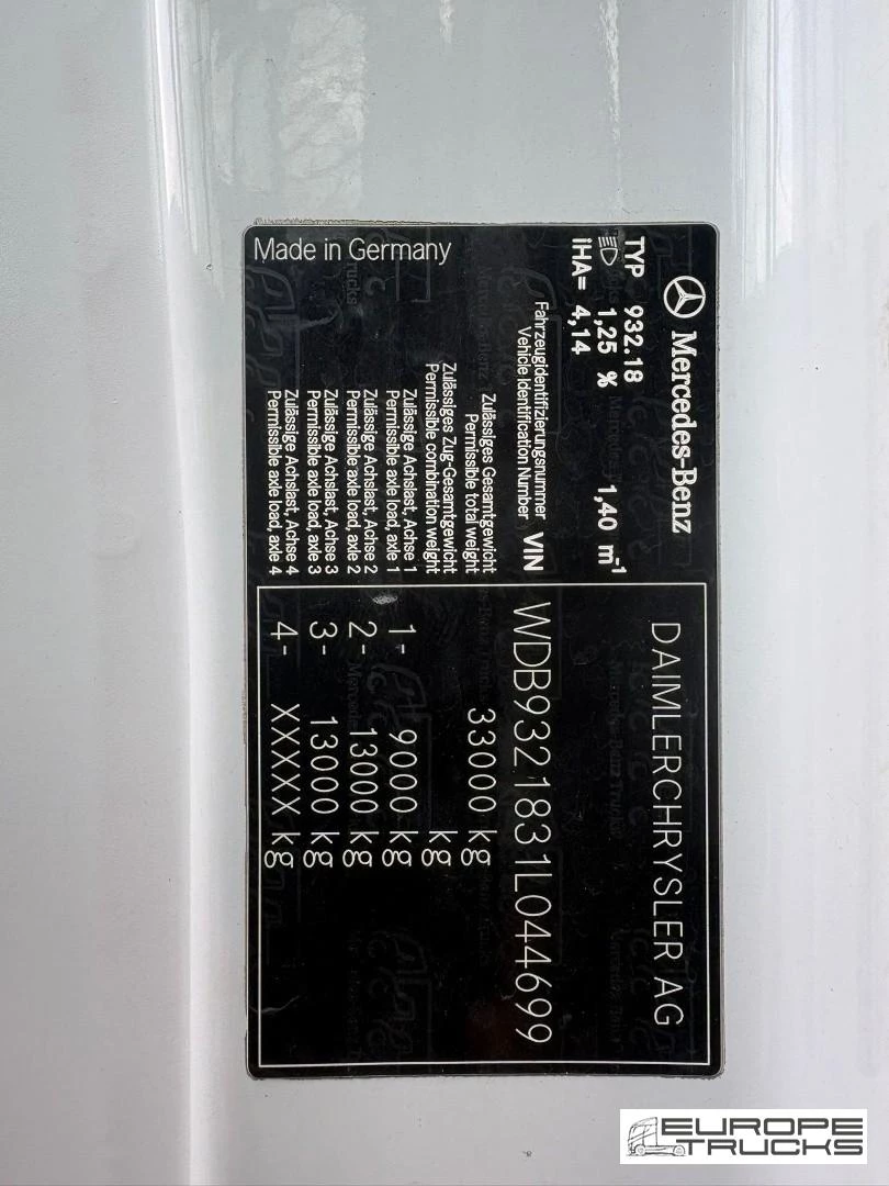 Mercedes-Benz Actros 2005 - 3336 image 11