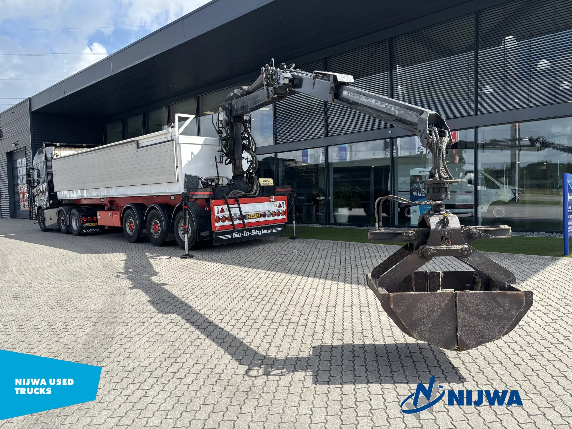 Volvo FH 2017 - FH16 750 6x2/4 i.c.m. KWB P3 oplegger met Hiab 1185 83 kraan obrázek 38