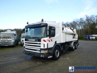 Scania P 2003 - P124-420 6x2 vacuum tank 10.5 m3 na prodej