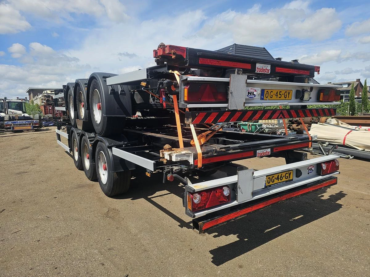 Groenewegen 45.07 CC-12-27 / 45 FT AND 40 FT CHASSIS BPW DISC. APK/TUV. 15-03-2027. PRIJS PER STUK. 2000 afbeelding 4