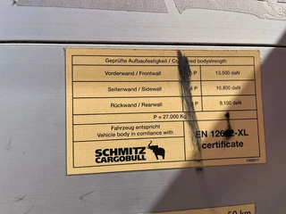 Schmitz Cargobull N/A 2015 - SCB*S3T SCHUIFZEIL OPLEGGER 3ASSEN obrazek 25