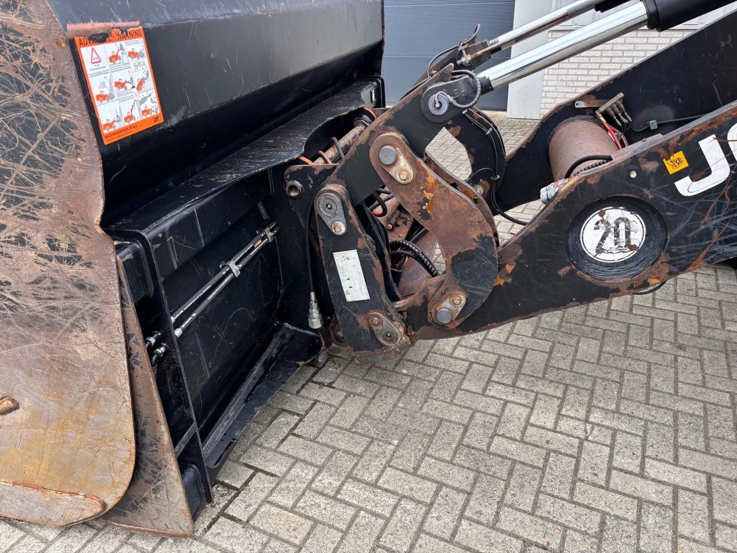 JCB 2018 - 437WHT T4F Wheelloader, highlift with hightip bucket, 2018 year afbeelding 7
