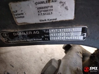 Mercedes-Benz N/A - Occ vooras F-7.5/C22.5 Mercedes Actros mp4 obrazek 5