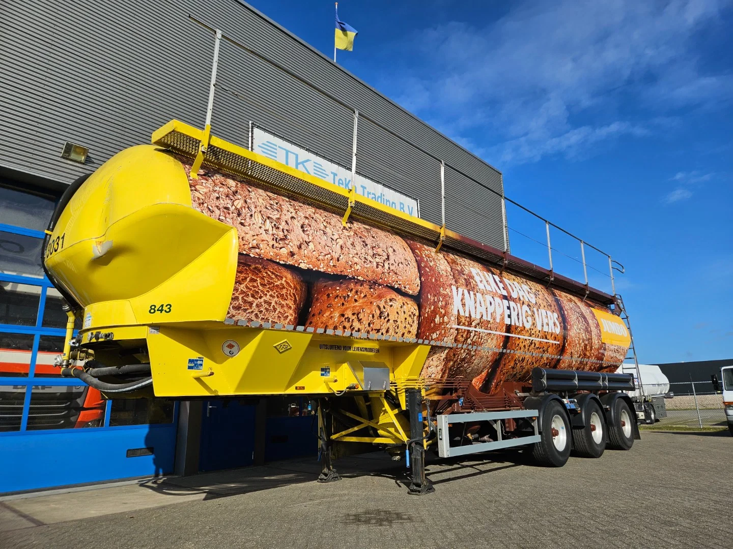 Feldbinder EUT 60.3 2014 - Eut 60.3 Food 60.000 liter 4 comp Apk 12-2026 afbeelding 1