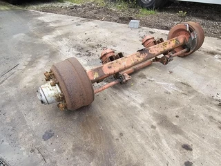 Fruehauf TRAILER AXLE SINGLE TIRE STEEL SUSP 1990 - N/A immagine 1