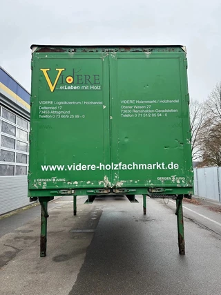 Jung N/A 2002 - Planen-/ Tautliner Wechselbrücke mit Edscha-Verdeck für 17 Paletten und Ladungssicherung zdjecie 4