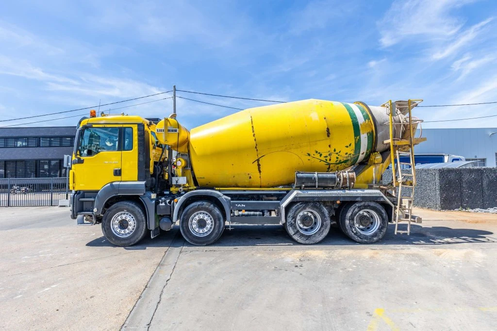 MAN TGS 2012 - 41.400 BB + LIEBHERR 10m3 afbeelding 7