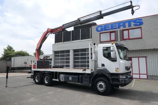 Renault Kerax 2008 - | PALFINGER PK 18500 + Remote control | Retarder | 417859Km | 2008 | 6X4 | Full spring suspension | Manual gearbox | Euro4 | French Truck obrazek 2