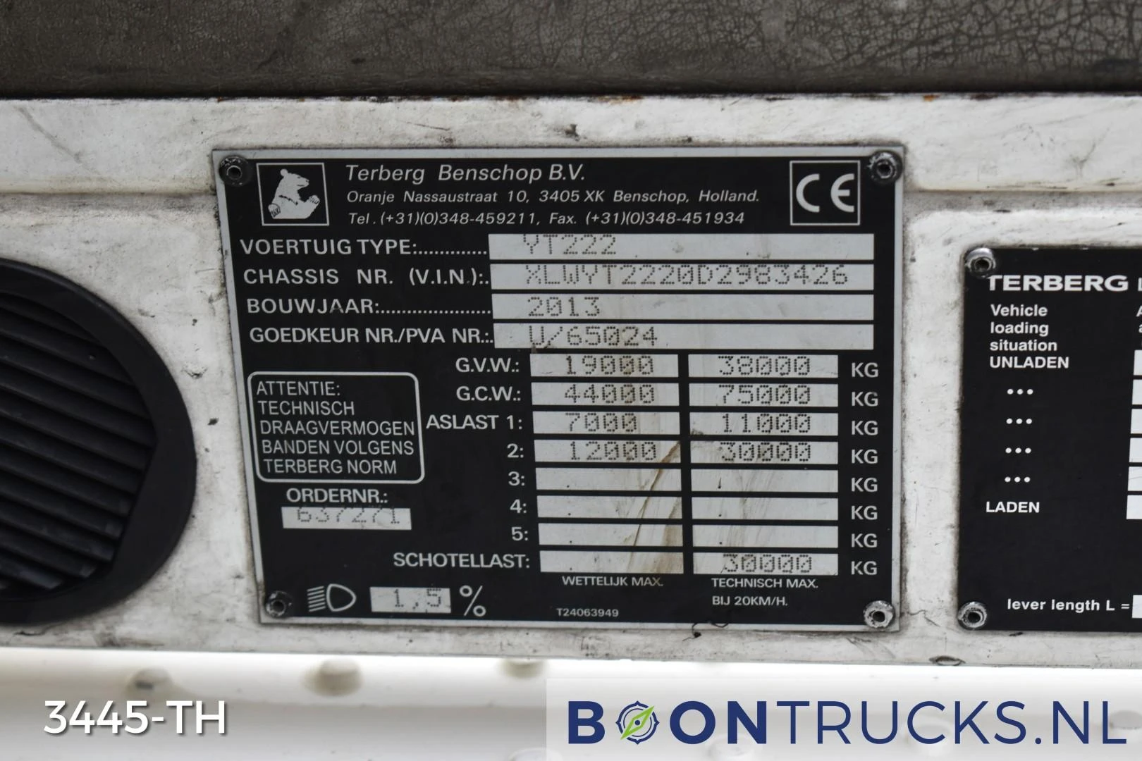 Terberg YT222 2013 afbeelding 18
