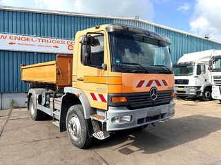 Mercedes-Benz Atego 2003 - 1623AK 4x4 3-WAY KIPPER (MANUAL GEARBOX / FULL STEEL SUSPENSION / EURO 3 / AIRCONDITIONING / SPER DIFFERNTIAL / ETC.) afbeelding 2 miniatuur