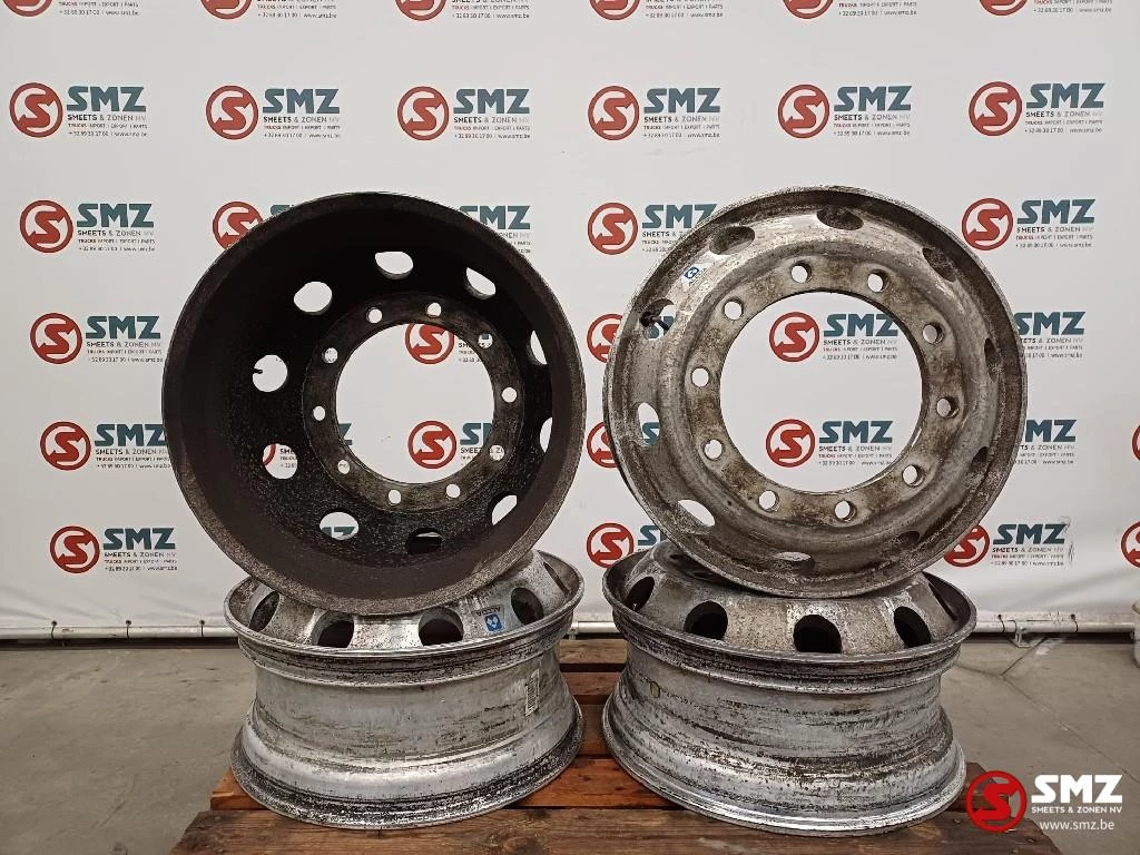 Diversen 2017 - Occ set Alcoa aluminiumvelgen 9,00x22,5 afbeelding 1