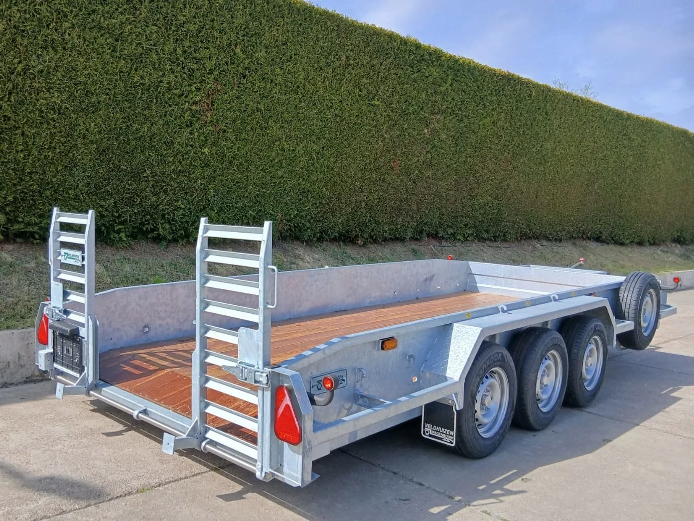 Veldhuizen G47-3 2026 - 3,5-tons Tridemdieplader (model 25) 5,0 m. afbeelding 2