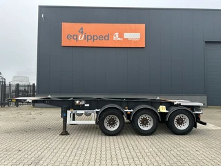 Van Hool 2009 - 20FT ADR CHASSIS / empty weight 3.300kg / SAF DRUM / liftaxle / ALCOA / NL-chassis afbeelding 2 miniatuur
