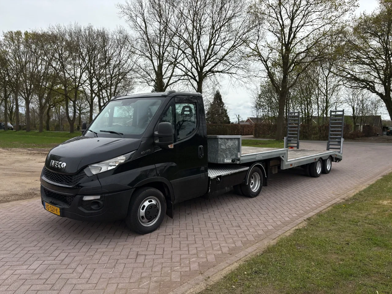 Iveco Daily 2015 - 40 C17 Hydro-Stopp Be trekker - oplegger veldhuizen 5.2 ton Bild 2