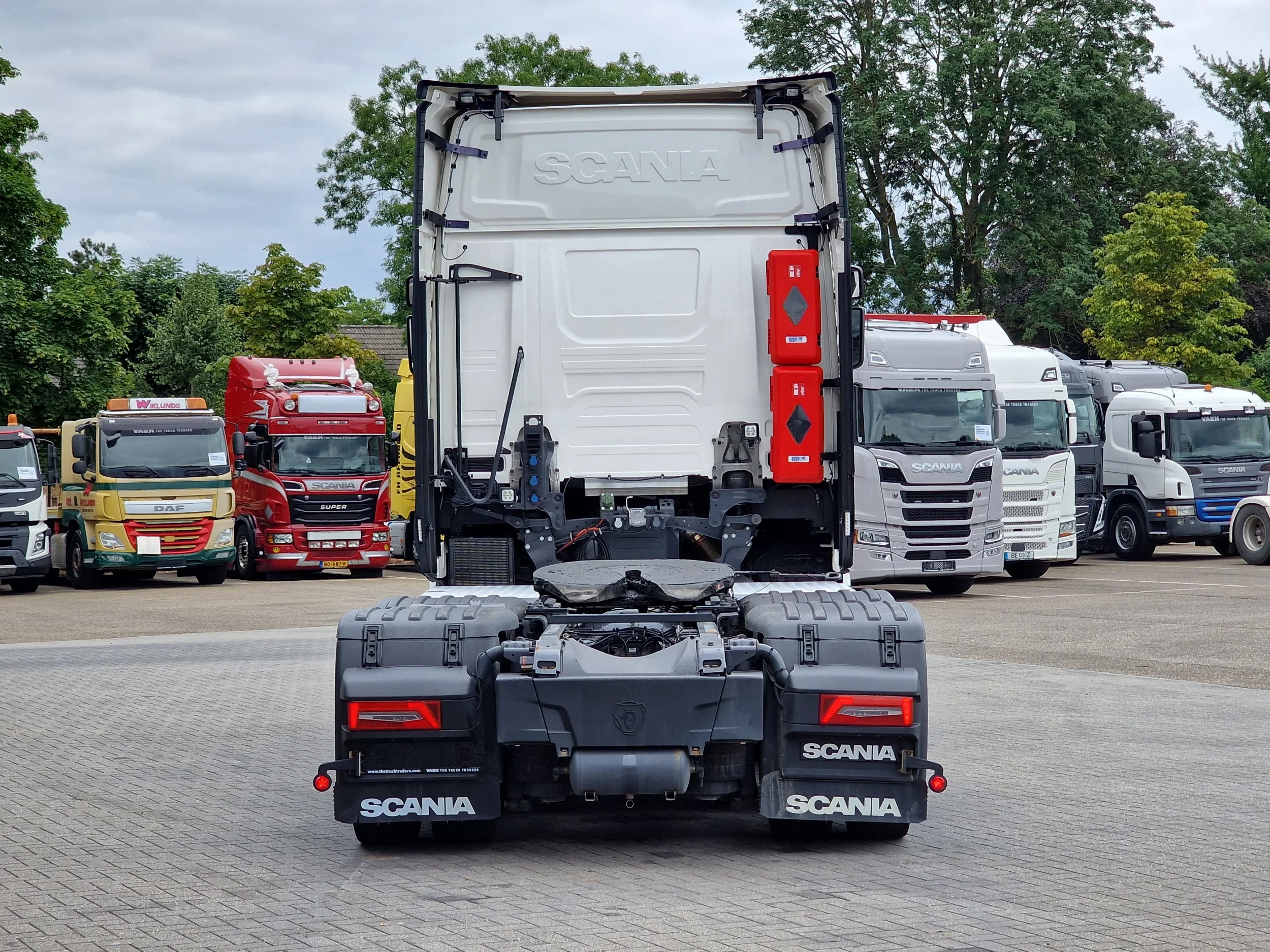 Scania S 2023 - 590S V8 NGS 6X4 - retarder - full air - leather - WB 315 - frigo afbeelding 9