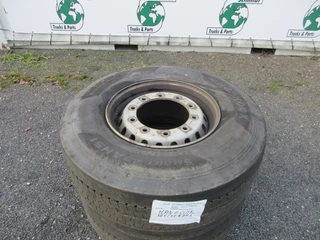 Hankook - 385/65R 22.5 2X VOORBAND MET STAALWIEL PROFIEL CA 75 % afbeelding 3 miniatuur