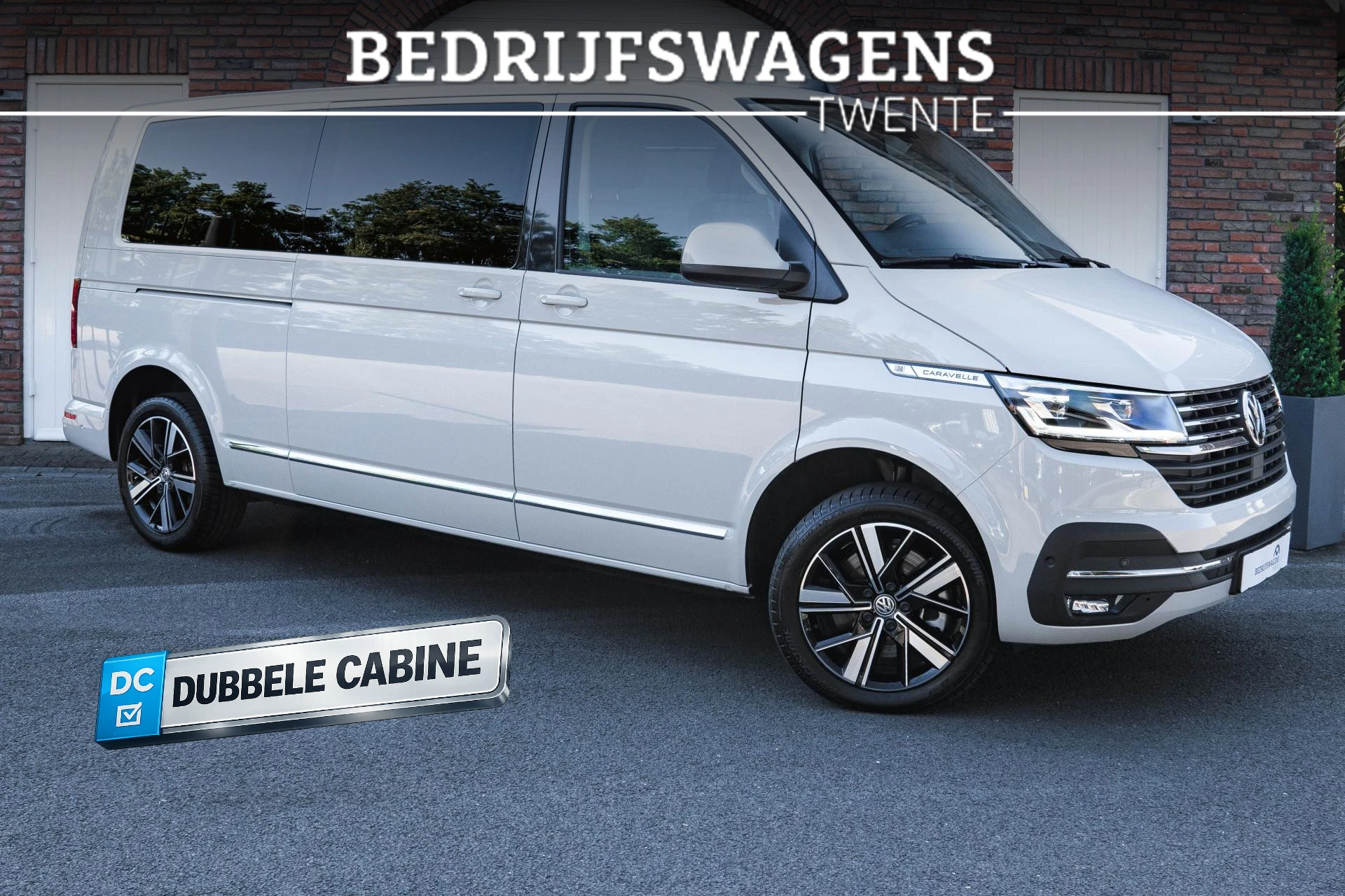 Volkswagen Transporter 2023 - T6.1 204 PK DSG CARAVELLE L2H1 A-KLEP FULL OPTIONS afbeelding 1