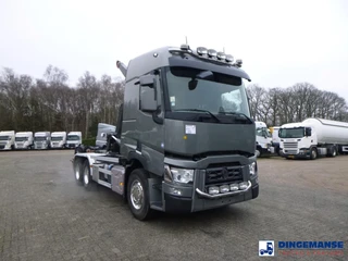 Renault T 480 6x2 Euro 6 container hook 2018 imagem 2 miniatura